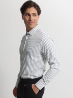 Non-Iron Ανδρικό Πουκάμισο 33-7517 Μαύρο Slim-fit - Image 3