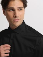 Ανδρικό Πουκάμισο Slim-fit MARCO 33-7518 Μαύρο - Image 3