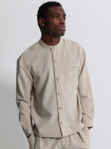 Ανδρικό Over Πουκάμισο TATE 2394 Μπεζ
