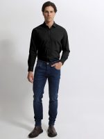 Ανδρικό Πουκάμισο CUSSIUS 33-7522 Μαύρο Slim-fit - Image 2