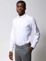 Ανδρικό Πουκάμισο JOAQUIN 33-7521 Λευκό Slim-fit