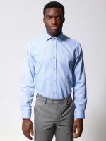 Ανδρικό Πουκάμισο JOAQUIN 33-7521 Light Blue Slim-fit - Image 4