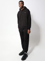 Hoodie Ανδρική Μπλούζα Με Κουκούλα & Τσέπες 34-902 Μαύρο - Image 5