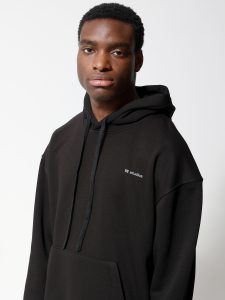 Hoodie Ανδρική Μπλούζα Με Κουκούλα & Τσέπες 34-902 Μαύρο