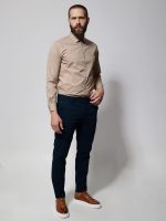 Ανδρικό Πουκάμισο Tailor-Fit SILVIO 33-8168 Sand - Image 4
